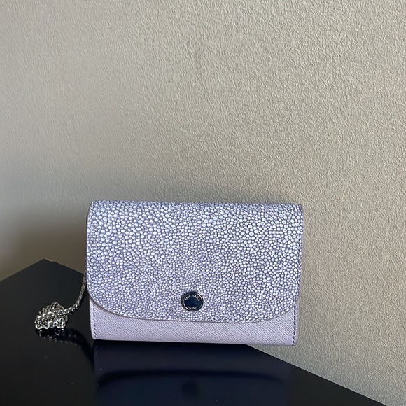 NEW/MICHAEL Michael Kors Juliana Medium Leather Flap Wallet/Wallet - Picture 2 of 9